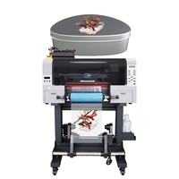 Promotion Spéciale Imprimante UV DTF Taille A3 Rouleau à Rouleau Machine d'Impression pour Films de Transfert à Froid AB Autocollants et Étiquettes Cristal Imprimante d'Autocollants UV