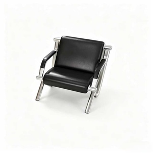 Banc triple en acier inoxydable, chaise d'attente pour hôpital, canapé de salle d'attente pour clinique, banc public multi-places encastré - Product Image 5