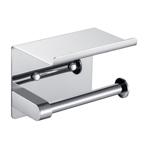 HF <span class=keywords><strong>Porte</strong></span>-rouleau <span class=keywords><strong>de</strong></span> <span class=keywords><strong>papier</strong></span> hygiénique moderne en acier inoxydable 304 <span class=keywords><strong>de</strong></span> haute qualité avec étagère pour téléphone pour la maison ou l'hôtel Salle <span class=keywords><strong>de</strong></span> bain - Product Image 1