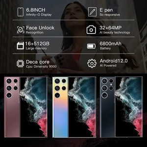 Smartphone Android 10.0 con Schermo Amoled da 6.9 Pollici, Nuovo Originale Note30u+ 20202021, 16GB+1TB, <span class=keywords><strong>Telefono</strong></span> Personalizzato OLED 8MP, Giochi 5G - Product Image 4