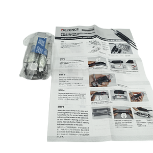 Capteur de débit à fibre optique KEYENCE FD-XC8M de haute qualité, montage sur rail DIN métallique, réponse rapide en 50 secondes, sortie NPN/PNP, DC 12-24V, neuf - Product Image 2