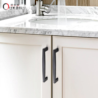 Oukali Haute Qualité Meubles Armoire Poignée Cuisine Tiroir Zinc 128mm Laiton Brossé Quincaillerie Poignées