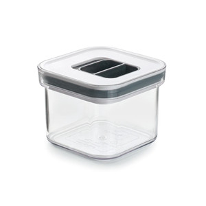 Contenitore quadrato per alimenti con coperchio per l'organizzazione della cucina - Product Image 1