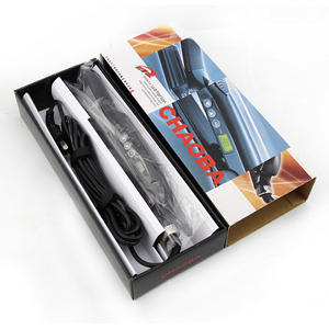 เครื่องหนีบผมไทเทเนียม CHAOBA แบบโค้งขนาดเล็ก สำหรับ<span class=keywords><strong>ผม</strong></span><span class=keywords><strong>สั้น</strong></span>, เครื่องหนีบผมตรงและม้วนผม 2-in-1, ที่หนีบผมทรงโค้ง - Product Image 5