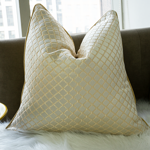 Housse de <span class=keywords><strong>coussin</strong></span> en <span class=keywords><strong>velours</strong></span> imprimé noir et blanc, taie d'oreiller carrée en jacquard à pieds de poule et tenue douce pour canapé de chambre modèle - Product Image 5