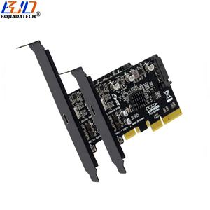 工厂批发 20Gbps USB 3.<span class=keywords><strong>2</strong></span> Type-C 连接器转 PCI-E 4X PCIe X4 适配器扩展卡 ASM3242 支持 Windows 8/10/Linux - Product Image 4