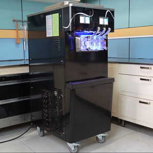 Machine à crème glacée intelligente à écran tactile Oceanpower NE2430, congélateur commercial pour crème glacée molle avec fonction Acai - Product Image 1