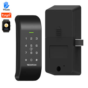 Tediton Mayorista Tuya TTlock Pantalla Táctil Teclado Electrónico Casillero Cerradura Tarjeta Contraseña Gabinete Gimnasio Cerradura con Asa - Product Image 1