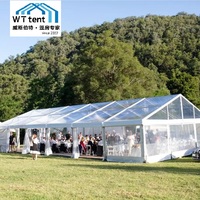 10x30m 10x35m glamping avec salle de bain tentes de luxe maison gonflable tente gonflable pour camping cabane tente pour fête