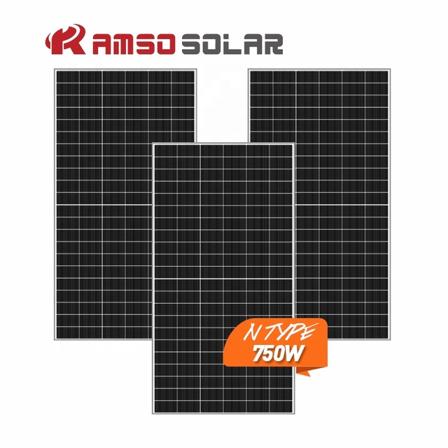 Residential Photovoltaic Solar Panels 750 W700W N Type Topcon Solar Panel Wholesale Solar Panel Home