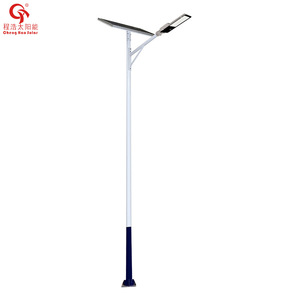 ไฟถนนพลังงานแสงอาทิตย์ 6 เมตร อลูมิเนียมอัลลอยด์ LED โมโนซิลิคอน สำหรับถนนชนบท - Product Image 5