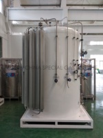 Réservoir de stockage cryogénique d'oxygène liquide, d'azote, d'argon et de CO2 de 1000 litres à 5000 litres, prix d'usine