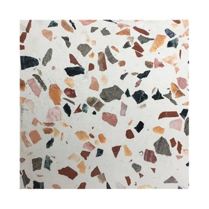 Dalles de dessus de vanité de comptoir en carreaux de terrazzo en <span class=keywords><strong>ciment</strong></span> poli en pierre artificielle bon marché - Product Image 1