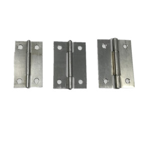 Charnières en fer Guanyan de 2 pouces (50 mm), charnières fines ordinaires pour porte, armoire, machine, boîte électrique avec trous, style américain - Product Image 1