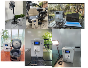 Tay quay Máy phát điện ngoài trời dòng sống Ba lô pin <span class=keywords><strong>Lithium</strong></span> ion sử<span class=keywords><strong>a</strong></span> đổi sóng sin biến tần đ<span class=keywords><strong>a</strong></span> giao diện cho điện thoại di động - Product Image 4