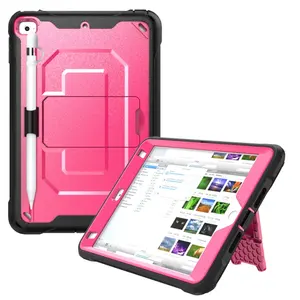 Heavy Duty Case For iPad Mini 4/Mini 5 7.9 Inch 4th/5th Generation With Kickstand Shockproof Protective Armor Tablet Cover