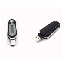 Lecteur MP3 USB rétro d'usine avec écran LCD de 1,1 pouce, fente pour carte TF, haut-parleur intégré, radio FM, enregistreur vocal, lecteur de musique d'extérieur