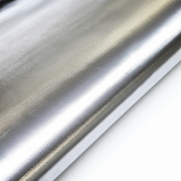 Matériau ignifuge et isolant thermique - Tissu en aluminium non perméable