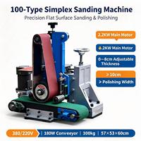 Machine de polissage automatique à surface plane pour le ponçage des métaux