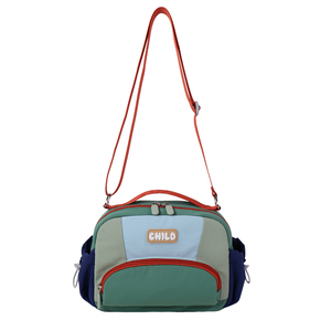 Sac à bandoulière en nylon personnalisable pour étudiant avec plusieurs poches et design isotherme pour un usage quotidien - Product Image 4