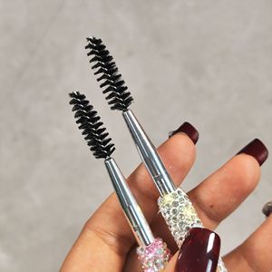 Brocha de Maquillaje Profesional para Cejas de Doble Punta con Mango de Plástico, Pelo Sintético, Venta al por Mayor - Product Image 3