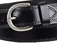 New Black Brown Cow Hide Casual <b>Belt</b> <b>Silver</b> Auto Lock Alloy <b>Buckle</b> Man Simple Style Durable & Waterproof - Product Image 1
