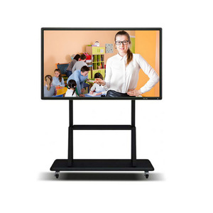 Pizarra Digital Interactiva con Pantalla Táctil de 65 Pulgadas, 4K UHD, 20 Puntos de Contacto, Sistema Operativo Dual, Marco de Aluminio, para Aula - Product Image 1