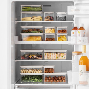 Kleidungs-Aufbewahrungsbox Kühlschrank- und Gefrierschrank-Geeigneter Kunststoff PP-Behälter Luftdicht Umweltfreundlich Langlebig - Product Image 2