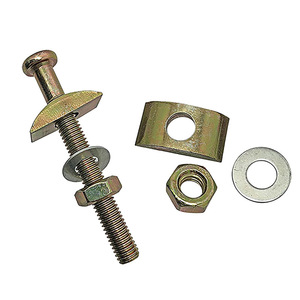 Conector Cuatro en Uno Hanweisong M8 de Acero Laminado en Frío, Herrajes para Muebles, Accesorios para Camas - Product Image 4