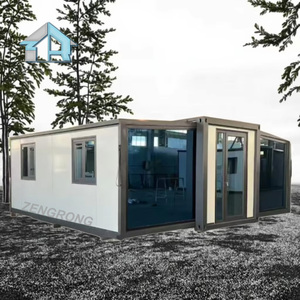 Maison d'hôtes préfabriquée extensible de 20 pieds, très demandée, pour hôtels et resorts de glamping, en panneaux sandwich d'acier durables, garantie 5 ans, vente en gros - Product Image 2