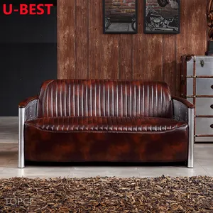 U-BEST retro công nghiệp nút chần da sofa kanepe hoekbank muebles Para habitacion de Salon hogar đồ nội thất khách r