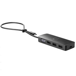 Hub de Viaje USB-C HP G2, Estación de Acoplamiento Portátil 7PJ38AA 45W/65W/90W 4K/1080P para 2.0, 4 Puertos, en Stock - Product Image 1