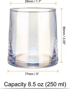 Bougeoir décoratif simple en verre, pot à bougie nordique 7*9.2cm, pot à bougie en verre Morandi pour la décoration intérieure - Product Image 2