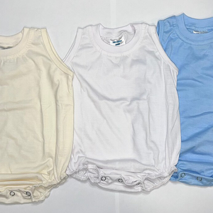 Body de Bebé Tipo <span class=keywords><strong>Camiseta</strong></span>, Mameluco de una Pieza, Sublimación, 100% Poliéster, Blanco, Rosa, Azul, Morado, Mameluco Infantil Holgado - Product Image 2