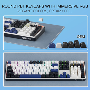 Redragon K689 có dây Gasket RGB cơ khí chơi game Bàn phím thêm 4 phím nóng hot-swappable 3 lớp giảm tiếng ồn chơi Game bàn phím - Product Image 6