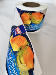 Customized PE Waterproof Adhesive Sticker <strong>Roll</strong> Vinyl Customized <strong>Labels</strong> for Business Logo Food Brand Sealing Packaging <strong>Labels</strong> - Product Image 5