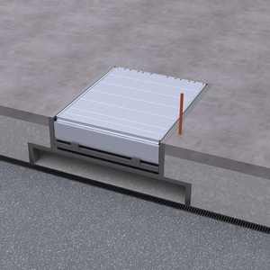 TM PEDANE Accessory for Hydraulic Dock <b>Levelers</b> VS250B Galvanized Steel W3300xL2500xH1200MM for Electro-Hydraulic <b>Ramp</b> - Product Image 5