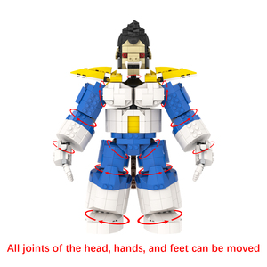 MOC1591 1157PCS <span class=keywords><strong>Bejita</strong></span> Yonsei Série Création Cadeaux Puzzle Collection Briques de Construction DIY Jouets Éducatifs Enfants - Product Image 3
