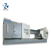 Nuevo Torno CNC Horizontal de un Solo Husillo CAK61130-3000, 1300mm de Giro Máximo, 3000mm de Longitud de Torneado, 130mm de Diámetro Interior, Uso Pesado