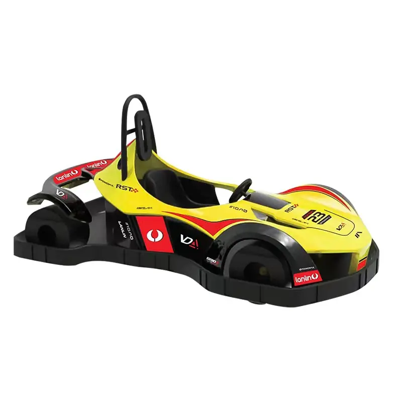 Yeni yüksek hızlı 1000w fırçasız Motor 4 tekerlekli profesyonel ucuz Karting yarış oyunları yarış Go Kart-araba Karting go kart