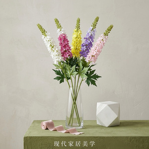 Lys artificiels Xinchengzhi en queue de renard, 100-200 cm, bouquet en plastique, décorations de plafond pour mariage, accessoires de photographie - Product Image 4