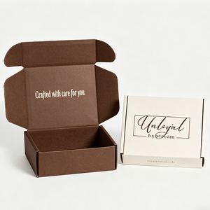 Caja de Cartón Corrugado Plegable para Envíos, Embalaje de Papel para Envíos Postales y Aéreos, Cajas Postales - Product Image 4