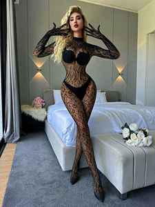 Multi-Styles Hot Leopard Full <strong>Body</strong> <strong>Stocking</strong> Nylon Fishnet Bodysuit Women Sexy <strong>Crotchless</strong> Erotic Lingerie <strong>Stockings</strong> - Product Image 6