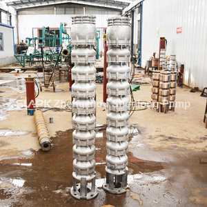 125kw 125m3/h 300QJ-125-230 High Head Deep Well Water Stainless Steel <b>Submersible</b> Seawater <b>Pump</b> for Offshore - Product Image 4