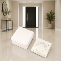 Thermostat mécanique de haute qualité, best-seller, en matériau PC ABS ignifuge, adapté aux ventilo-convecteurs de climatisation centralisée