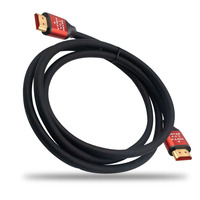 Câble HDMI plaqué or de haute qualité 4K 18 Gbps de l'usine Qiulink, pour TV et ordinateur, résolution 8K, emballage en boîte - 1,5 m, 3 m, 5 m, 10 m, 15 m, 20 m