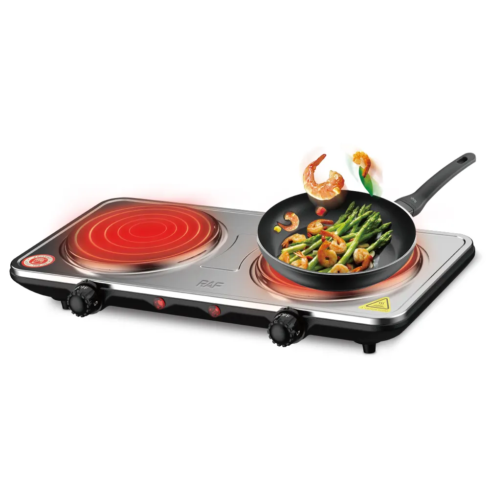 2022 Ss plate 2 burner kitchen electric stove hot plate