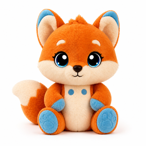 Lindo Peluche de Zorro Parlante con IA (Algodón y Poliéster) para el Desarrollo Cognitivo de los Niños - Regalo Educativo para Navidad - Product Image 1