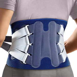 Ceinture élastique de soutien lombaire pour soulager les douleurs du bas du dos, attelle de maintien dorsal - Product Image 1