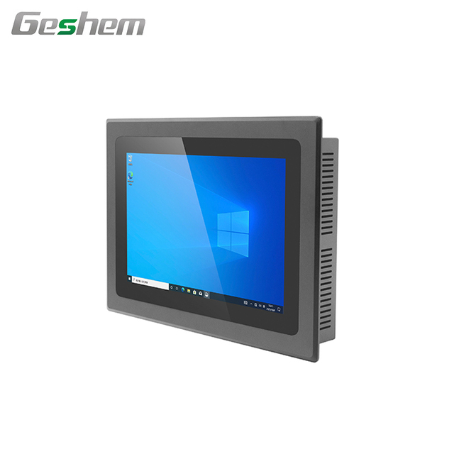 10 Inch All-in-One Industrial PC IP65 LCD Capacitive Touch Screen RS485 RS232 Rugged Computer